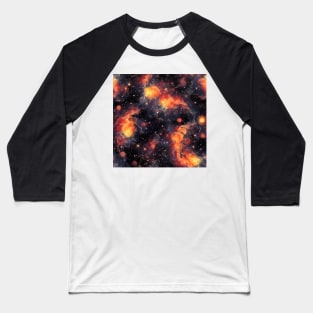 Deep Outer Space Pattern 26 Baseball T-Shirt